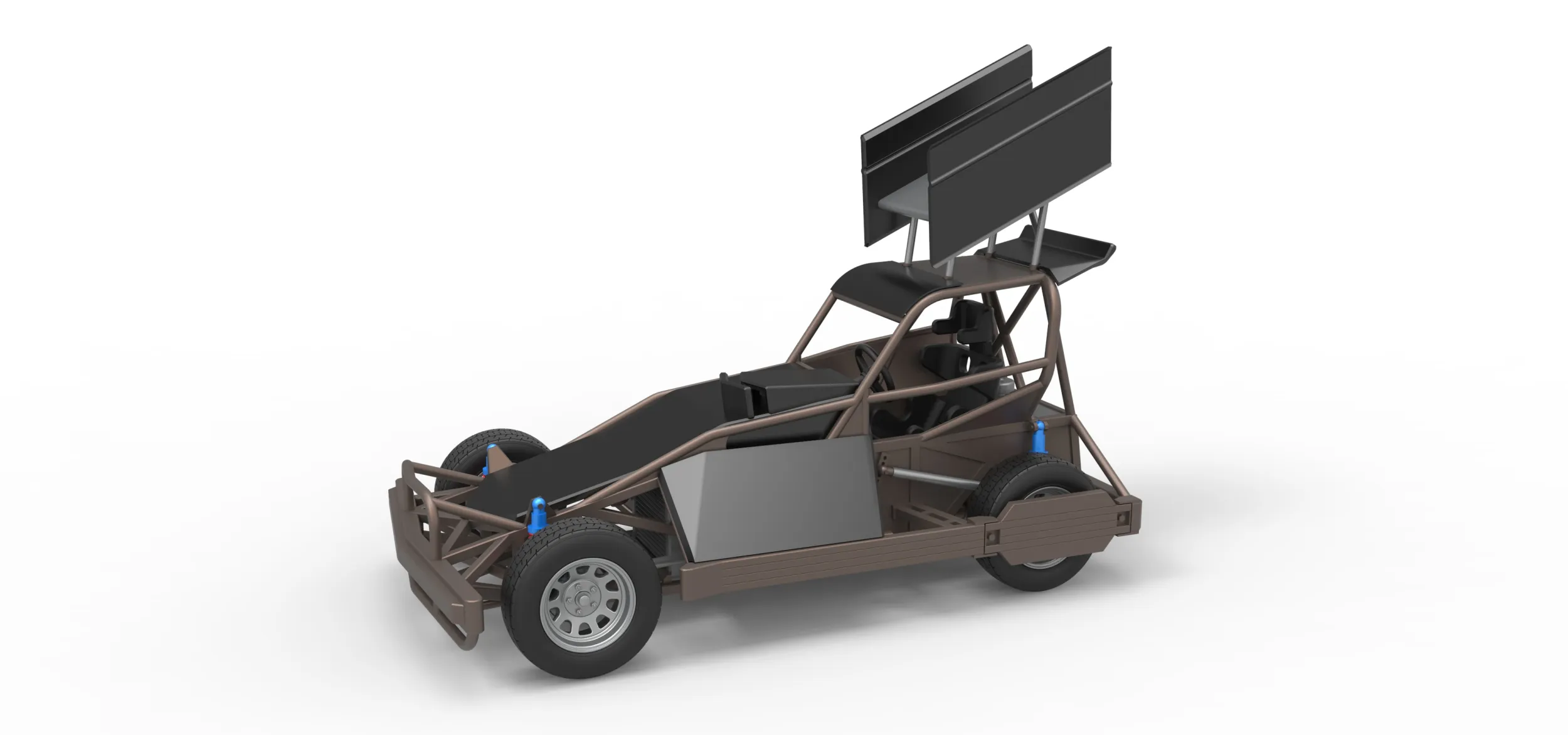 New Zealand Superstock car Version 2 Scale 1 to 25 3D Print Model .c4d .max .obj .3ds .fbx .stl .blend 