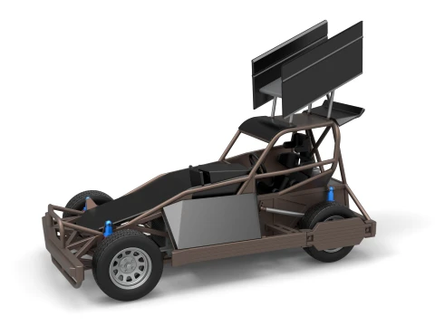 New Zealand Superstock car Version 2 Scale 1 to 25 3D 打印模型