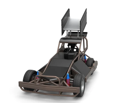 New Zealand Superstock car Version 2 Scale 1 to 25 3D Print Model