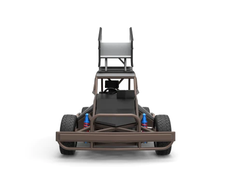 New Zealand Superstock car Version 2 Scale 1 to 25 3D Print Model