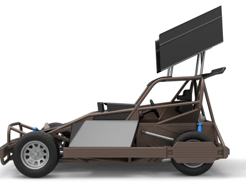 New Zealand Superstock car Version 2 Scale 1 to 25 3D Print Model