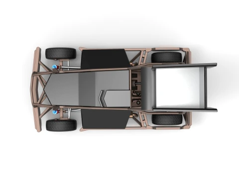 New Zealand Superstock car Version 2 Scale 1 to 25 3D Print Model