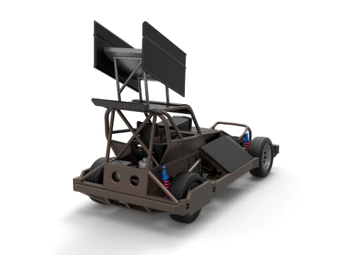 New Zealand Superstock car Version 2 Scale 1 to 25 3D Print Model
