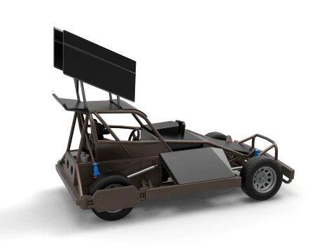 New Zealand Superstock car Version 2 Scale 1 to 25 3D Print Model