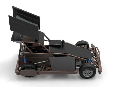 New Zealand Superstock car Version 2 Scale 1 to 25 3D Print Model