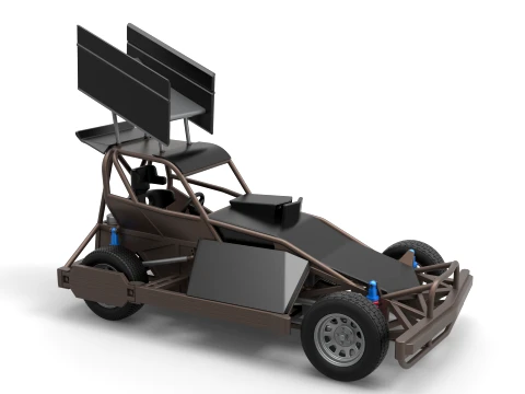 New Zealand Superstock car Version 2 Scale 1 to 25 3D Print Model