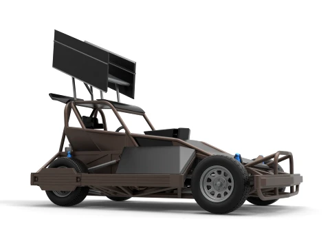 New Zealand Superstock car Version 2 Scale 1 to 25 3D Print Model