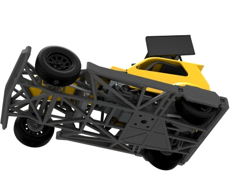 New Zealand Superstock car Version 5 Scale 1 to 25 3D Print Model