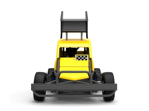 New Zealand Superstock car Version 5 Scale 1 to 25 3D Print Model