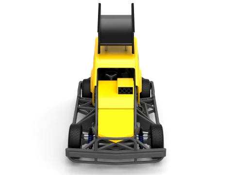 New Zealand Superstock car Version 5 Scale 1 to 25 3D Print Model