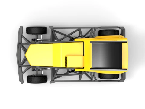 New Zealand Superstock car Version 5 Scale 1 to 25 3D Print Model