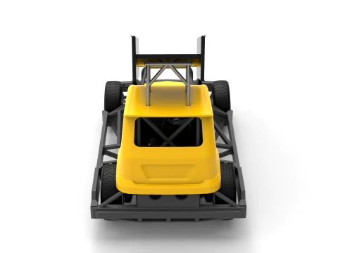 New Zealand Superstock car Version 5 Scale 1 to 25 3D Print Model