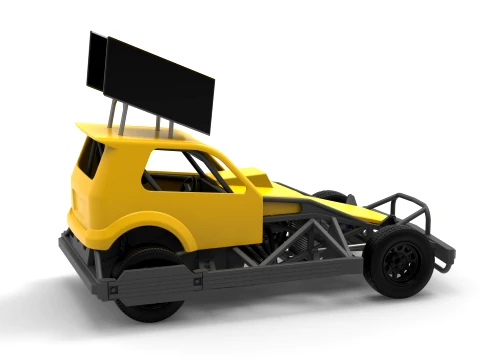 New Zealand Superstock car Version 5 Scale 1 to 25 3D Print Model