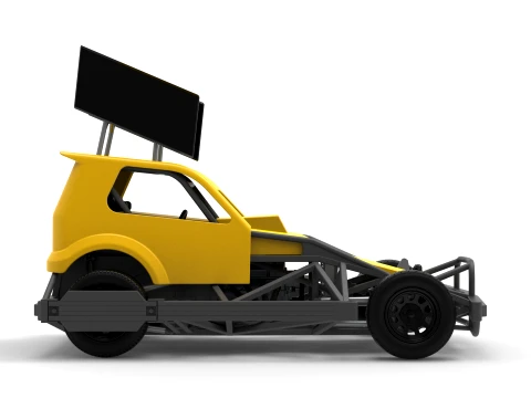 New Zealand Superstock car Version 5 Scale 1 to 25 3D Print Model
