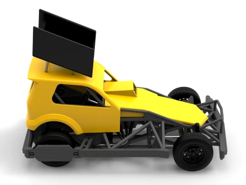 New Zealand Superstock car Version 5 Scale 1 to 25 3D Print Model