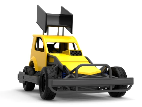 New Zealand Superstock car Version 5 Scale 1 to 25 3D Print Model