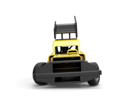 New Zealand Superstock car while turning Version 3 Scale 1 to 25 3D Print Model