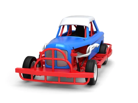 New Zealand Vintage Stock car Scale 1 to 25 3D Print Model