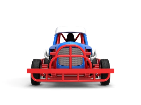 New Zealand Vintage Stock car Scale 1 to 25 3D Print Model