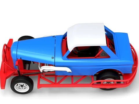 New Zealand Vintage Stock car Scale 1 to 25 3D Print Model