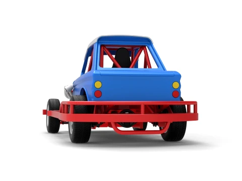 New Zealand Vintage Stock car Scale 1 to 25 3D Print Model