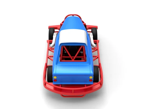 New Zealand Vintage Stock car Scale 1 to 25 3D Print Model