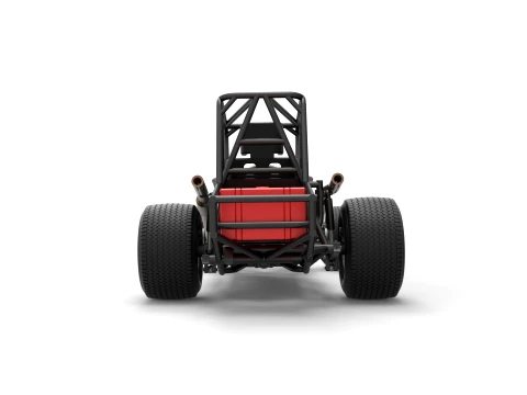 Northeast Dirt Modified stock car Base Scale 1 to 25 3D Print Model