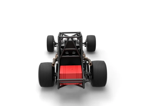 Northeast Dirt Modified stock car Base Scale 1 to 25 3D Print Model