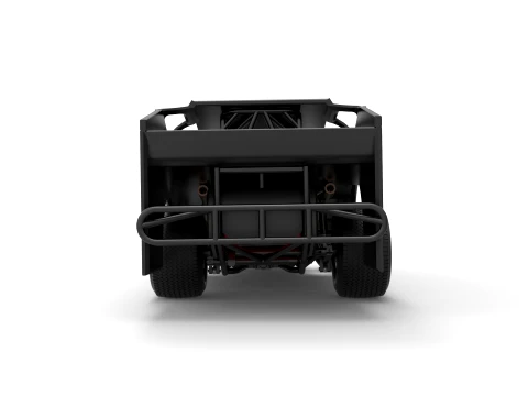 Northeast Dirt Modified stock car Version 1 Scale 1 to 25 3D Print Model