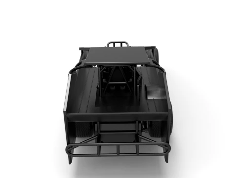 Northeast Dirt Modified stock car Version 1 Scale 1 to 25 3D Print Model