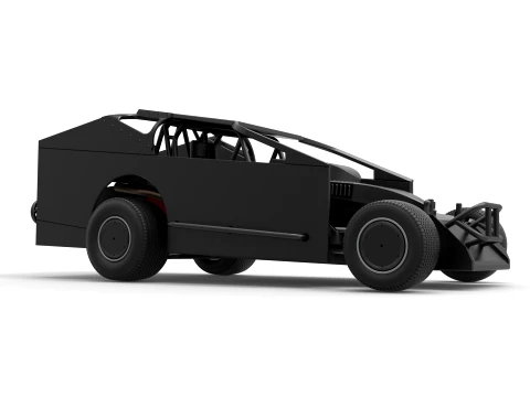 Northeast Dirt Modified stock car Version 1 Scale 1 to 25 3D Print Model