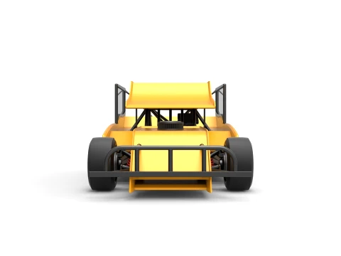Outlaw Figure 8 Modified stock car Version 2 Scale 1 to 25 3D Print Model