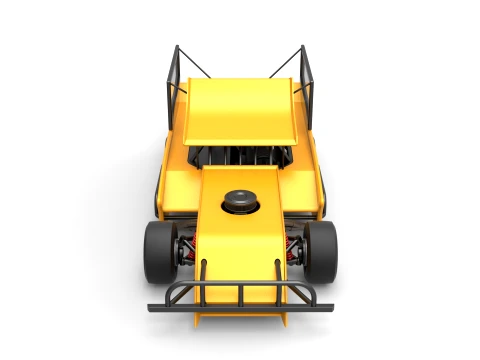Outlaw Figure 8 Modified stock car Version 2 Scale 1 to 25 3D Print Model