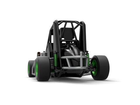 Pavement Midget car Scale 1 to 25 3D Print Model