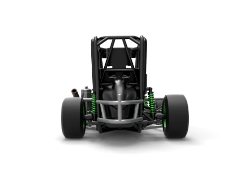 Pavement Midget car Scale 1 to 25 3D Print Model