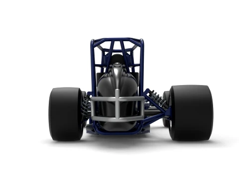 Pavement Silver Crown Car Base Version 2 Scale 1 to 25 3D Print Model
