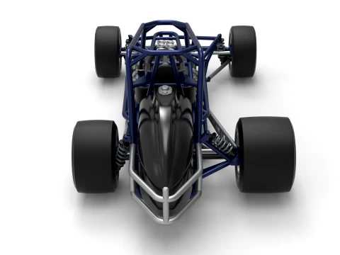 Pavement Silver Crown Car Base Version 2 Scale 1 to 25 3D Print Model