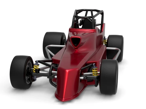 Pavement Silver Crown Car Version 2 Scale 1 to 25 3D Print Model