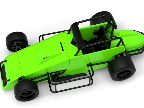 Pavement Silver Crown Car Version 3 Scale 1 to 25 3D Print Model