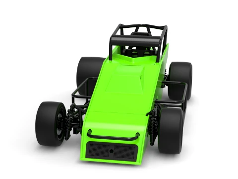 Pavement Silver Crown Car Version 3 Scale 1 to 25 3D Print Model
