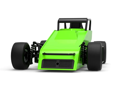 Pavement Silver Crown Car Version 3 Scale 1 to 25 3D Print Model