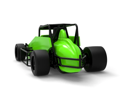 Pavement Silver Crown Car Version 3 Scale 1 to 25 3D Print Model