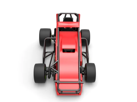 Pavement Sprint car Version 1 Scale 1 to 25 3D Print Model