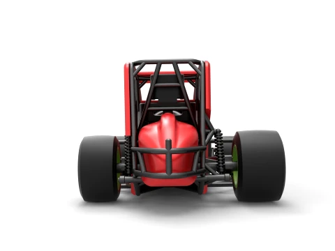 Pavement Sprint car Version 1 Scale 1 to 25 3D Print Model