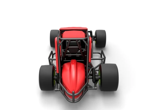 Pavement Sprint car Version 1 Scale 1 to 25 3D Print Model
