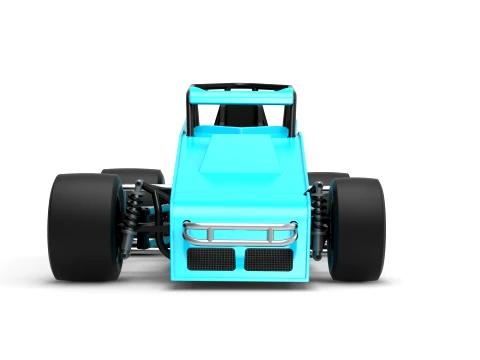Pavement Sprint car Version 2 Scale 1 to 25 3D Print Model