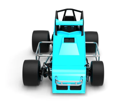 Pavement Sprint car Version 2 Scale 1 to 25 3D Print Model