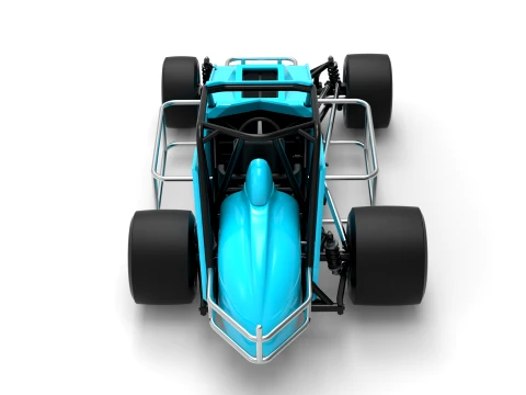 Pavement Sprint car Version 2 Scale 1 to 25 3D Print Model