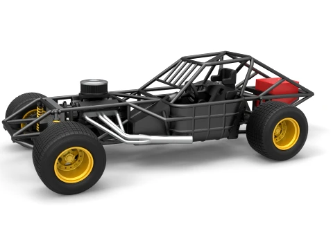 Super Dirt Late model Base Scale 1 to 25 3D Print Model
