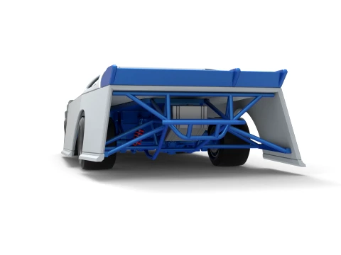 Super Dirt Late model for Pavement Scale 1 to 25 3D Print Model
